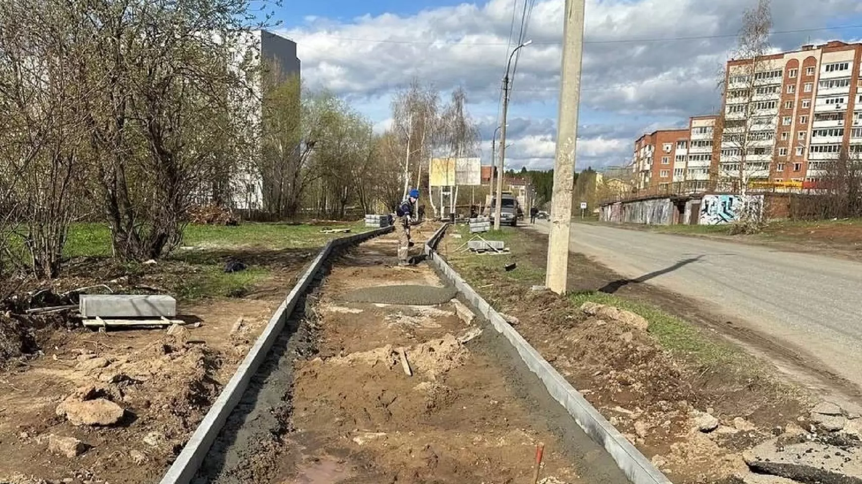 Ремонт дорог по программе нацпроекта стартовал в Воткинске
